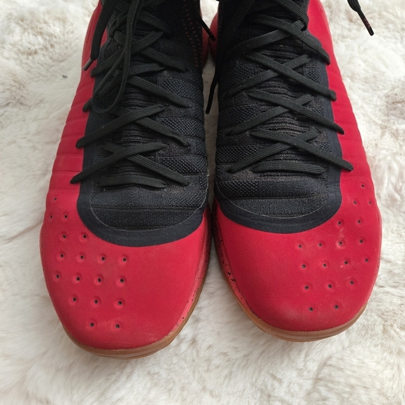 Under Armour Curry 4 Red Rogue Black Gum US Men’s Size 15  RARE 2018 - Picture 13 of 14